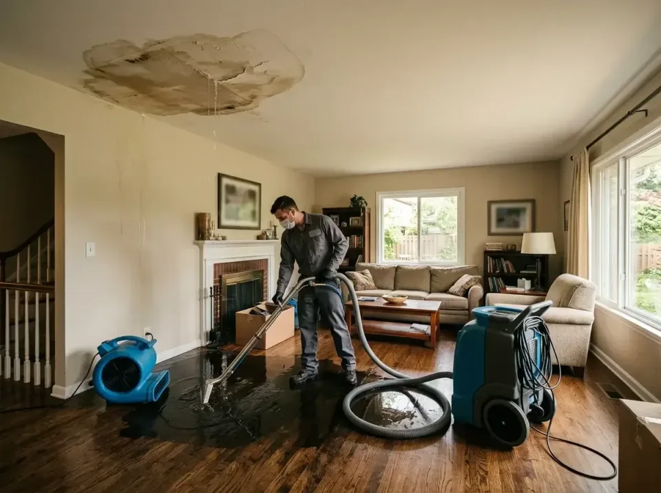 attic-pipe-burst-ceiling-drip-008 — frequently asked questions, Water Damage Restoration & Carpet Care in North Great River,…